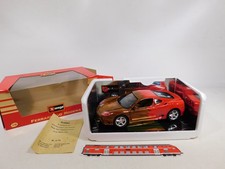 Bburago 1:18 3358 Ferrari 360 Modena Airbrush Wooden Racer sg/NEUW+OVP #DT707-3