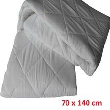 Matratzenauflage 70x140 Topper Microfaser Kinderbett Matratzenschutz Babybett