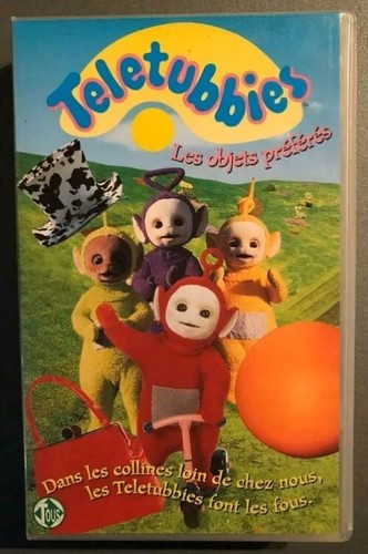Vhs teletubbies les objets - teletubbies,