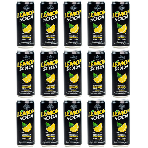 Lemon soda getränk mit - lemon, –