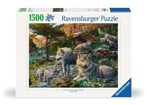 Ravensburger puzzle wolfsrudel - ravensburger,