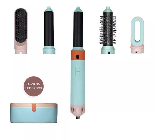 Hairstyler 5in1 ledercase - 5in1, +