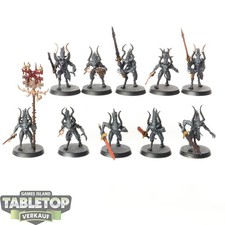 Blades of Khorne - 10 Bloodletters - teilweise bemalt