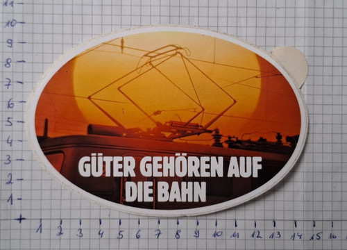 Aufkleber güter - "db,