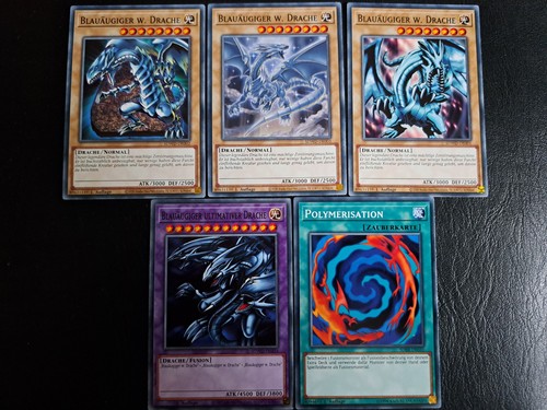 Blauäugiger set - yu-gi-oh!,