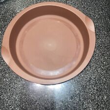 Tupperware Glatte Runde Silikon Kuchenform Braun