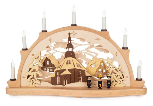 Schwibbogen seiffener kirche - schwibbogen,