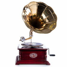 Trichter Grammophon his Masters Voice Grammophone mechanischer Plattenspieler