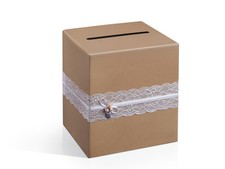 Hochzeitsbox vintage 24x24cm - hochzeitsbox, "vintage"