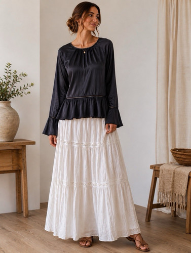 Mossimo bluse schwarz - s,