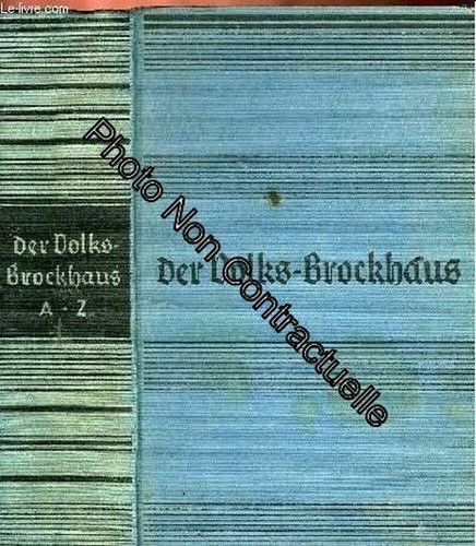 Der volks brockhaus - a-z,