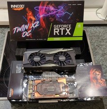 INNO3D Geforce RTX 3080 Twin X2 OC + Biksky Wasserkühler Umbau