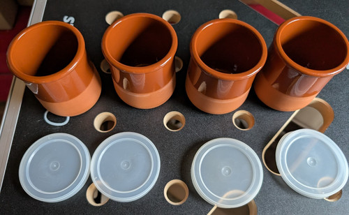 Keramik kleiner topf - keramik,