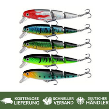 5x Wobbler Köder 11cm 14.5g