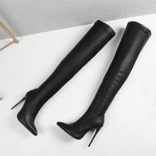 Gr39 Damen Stretch Overknee