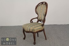 Wunderschöner Barock Design Sessel Massivholz Antik Stil Stuhl Vintage