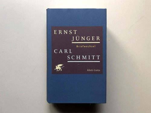 Ernst jünger carl schmitt - jünger,