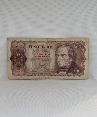 Banknote österreich 500 - /,