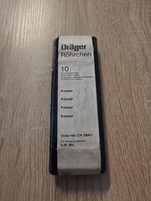 10x Dräger Röhrchen Polytest CH 28401 Gasmessung Neu 1996
