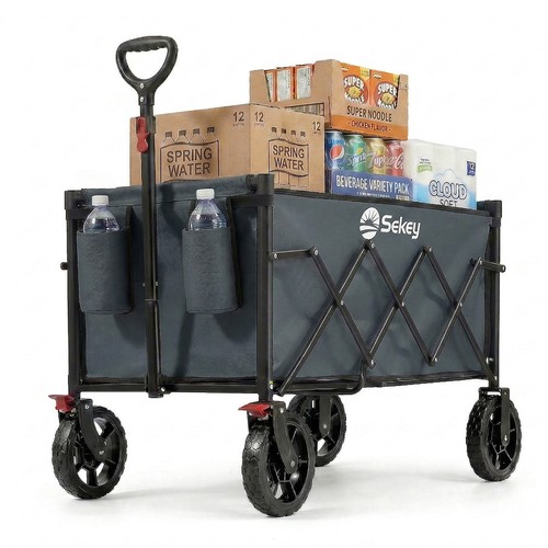 Bollerwagen faltbar 120l - faltbar,