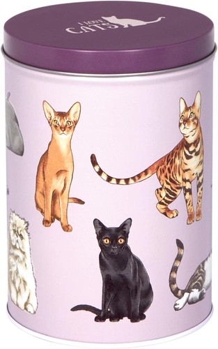 Vorratsdose katzen metall - katzen,