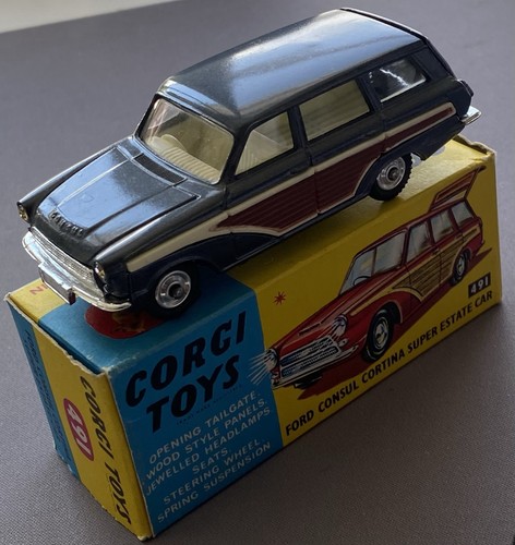 Corgi toys 491 ford - corgi, consul