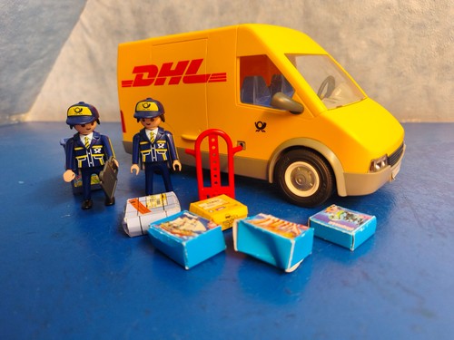 4401 dhl postauto figuren - postauto,