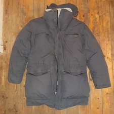 Dauenjacke Fabric Vintage 80/90er Size M/L Like HELMUT LANG  DOWNPROOF COTTON 