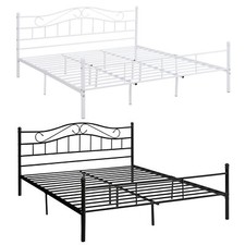 [en.casa]® Metallbett