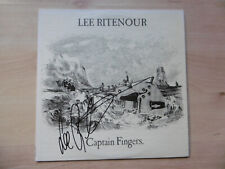 Lee Ritenour Autogramm signed LP-Cover "Captain Fingers" Vinyl