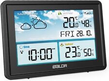 Wetterstation Funk mit Außensensor DCF Funkuhr Digital