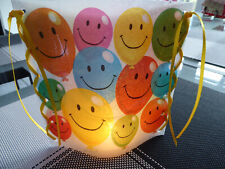 18  Windlichter-smiley-emoji-trendy-Kinder-Geburtstag-Party-Garten-Deko usw.
