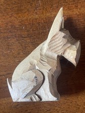 Holz Figur geschnitzt HUND