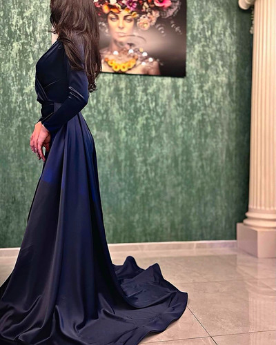 Damen abendkleid lang - abendkleid, xs/s