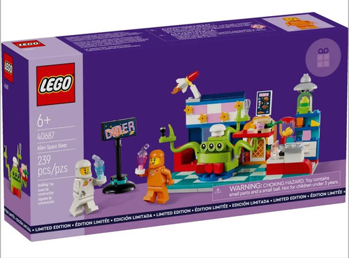Lego 40687 alien space diner - lego,