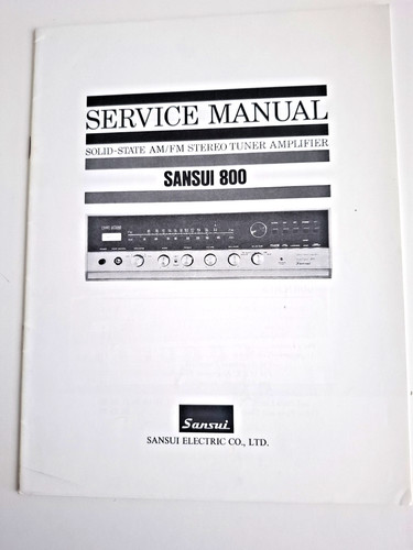 Original service manual sansui - service,