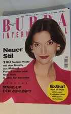BURDA INTERNATIONAL Herbst 1995 mit Exklusiv Schnittmustern im Originalzustand