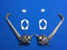 Trabant 601 Wartburg Türgriffe Paar Türklinken 2 Schlüssel Alu poliert original