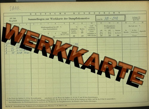 312 original sammelbogen - 78,