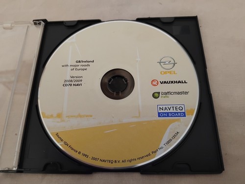 Vauxhall opel navteq cd70 - /,