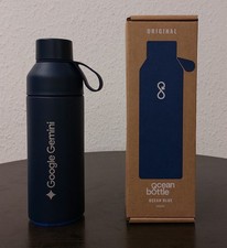 Ocean Bottle Ocean Blue 500ml Google Gemini Trinkflasche Wasserflasche Blau