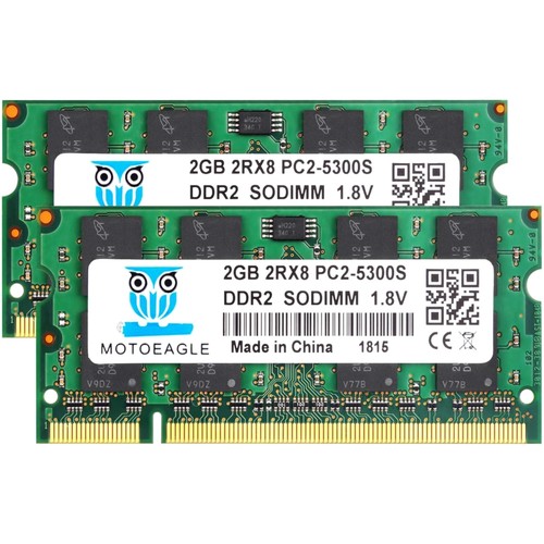 Ddr2 ram 4gb - 4gb, sodimm