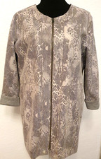 Marc Aurel Animal-Print Longblazer Gr. 40 L Mantel Jackett
