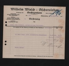 ASCHERSLEBEN, Rechnung 1927