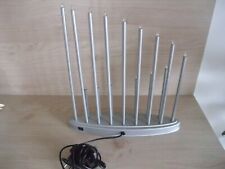 LED Stimmungsleuchte, Tischleuchte, Steckerleuchte, 16 Leuchtstäbe,  Titan lacki