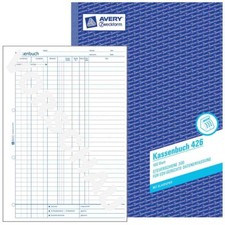 AVERY Kassenbuch 426 A4 EDV 100 Blatt