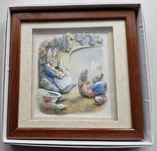 BEATRIX POTTER LIVING PICTURES "FAMILIE PETER HASE" - GUTER ZUSTAND