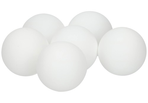 Tischtennisball 40mm weiss - 6x,