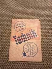 Heft Querschnitt der Technik -