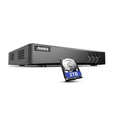 ANNKE 8 Kanäle DVR Überwachungssystem Rekorder 2TB HDD für 2MP 5MP CCTV Kamera